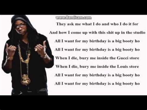 bury me in the gucci|2 Chainz – Birthday Song Lyrics .